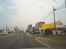 NB US 301 @ US 17 in Port Royal Cross Roads, VA