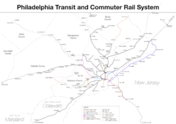 Philadelphia Transit and Commuter Rail System