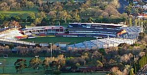 Princes park from air