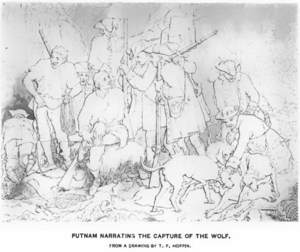 Putnam Narrating the Capture of the Wolf