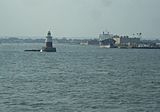 Lighthouse from Staten Island Ferry