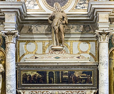 San Rocco Venezia (Interno) - “Tomba con pala d’altare” di San Rocco