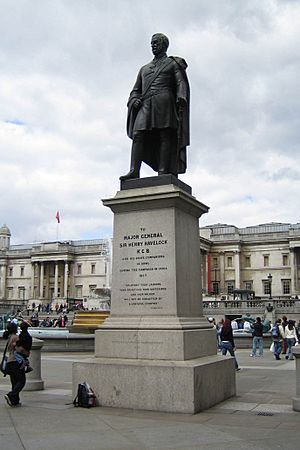 Sir Henry Havelock Statue Trafalgar Square 2006-04-17