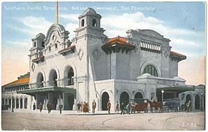 Southern Pacific Terminus, 3rd and Townsend, San Francisco