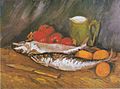 Van Gogh - Stillleben mit Makrelen, Zitronen und Tomaten