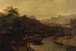 William Daniell - A View in China- Cultivating the Tea Plant - Google Art Project