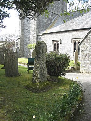 Ancient cross in St Stephen churchyard - geograph.org.uk - 1235028