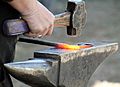 Blacksmithing at the 2015 Fort Ross Festival - Fort Ross State Historic Park - Jenner, California - Sarah Stierch