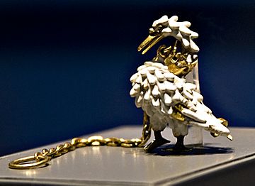British Museum -Dunstable Swan Jewel -side cropped close