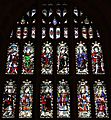 Choir clerestory window, Sherborne Abbey 03