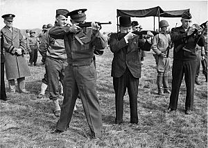 Churchill Shooting M1 Carbine