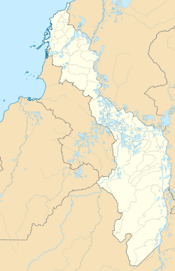 San Cristóbal is located in Bolívar Department