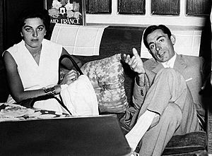 Fausto Coppi and Giulia Occhini 1954