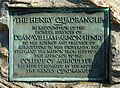 Henry Mall plaque