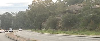 Location of Chippers leap on Great Eastern Highway