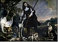 Pieter Thijs and Pieter Boel - Huntsman with His Dogs and Game