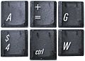 PowerBook Univers keycaps