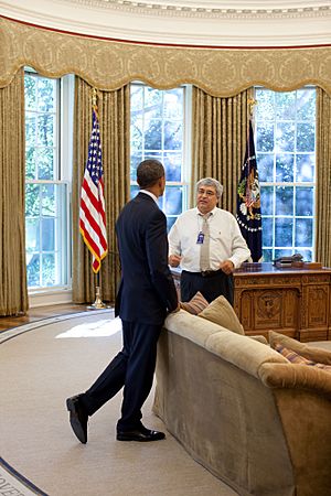 Rouse meets with Obama in Oval Office