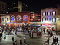 Sixth Street (Austin) at night