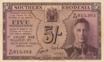 Southern Rhodesia 5s 1948 Obverse.png