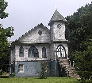 New Salem Baptist Church at Tams West Virginia