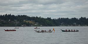 Tribal Canoe Journeys - Paddle to Squaxin 2012