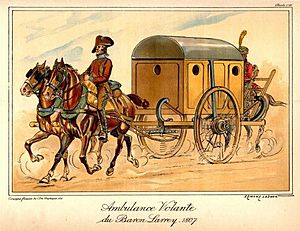 Ambulance of the French Army