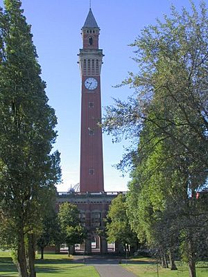 Birmingham University Chamberlain Tower - geograph.org.uk - 443822