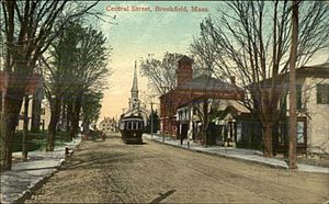 Central Street in 1908