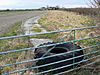 Concrete track, near Bupton Hill Farm, Clyffe Pypard - geograph.org.uk - 1188025.jpg