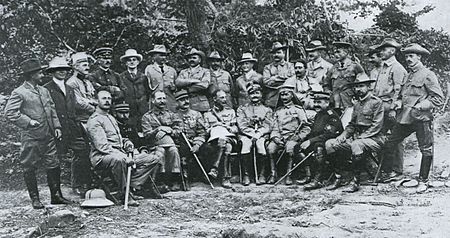 Foreign Officers and Correspondents after the Battle of Shaho