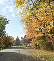 Gillette New Jersey road in autumn