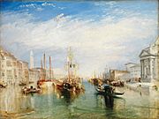 Joseph Mallord William Turner - The Grand Canal, Venice - WGA23173