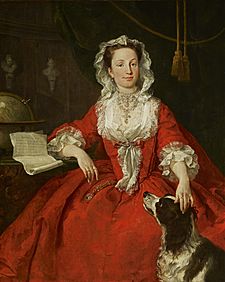 Miss Mary Edwards - Hogarth 1742