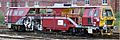 Rail track tamper - DR73238 - Jarvis Fastline livery - Chester railway station - 2005-10-09
