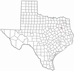 Location of Brownsboro, Texas