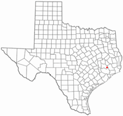 Location of Roman Forest, Texas