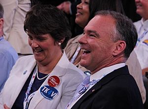 Tim Kaine and Anne Holton 2012dncconvention-190 (8049827332) (cropped)