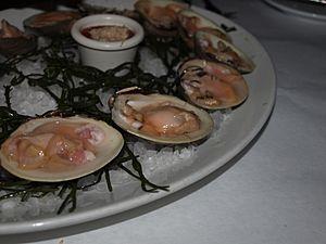 Top neck clams