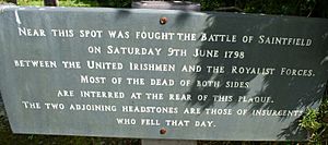 United Irishmen plaque Saintfield.jpg