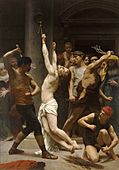 William-Adolphe Bouguereau (1825-1905) - The Flagellation of Our Lord Jesus Christ (1880)