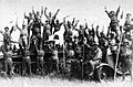 Battle of Khalkhin Gol-Japanese soldiers and captured Soviet AFVs
