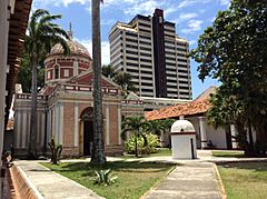 Capilla San Miguel vista desde otro ángulo, Museo de Barquisimeto