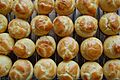 Choux pastry buns, 2009