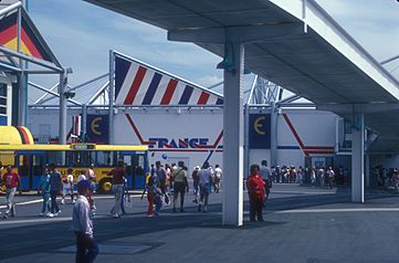 FRENCH PAVILION AT EXPO 86, VANCOUVER, B.C.