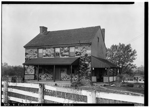 Historic American Buildings Survey E.H. Pickering, Photographer October 1936 - Elkton Landing (Stone House), Landing Lane, Elkton, Cecil County, MD HABS MD,8-ELKTO,12-1