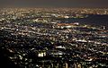 Night view of Osaka bay