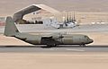 RAF Hercules C130 Aircraft Takes Off from Camp Bastion, Afghanistan MOD 45153038