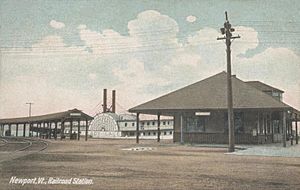 Railroad Station, Newport, VT