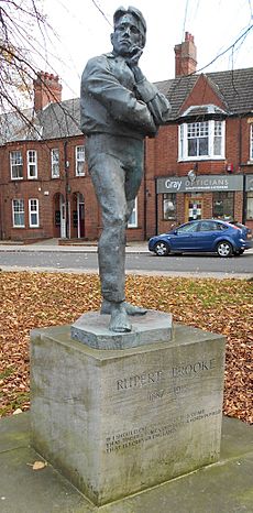 Rupert Brooke statue cropped 11.21